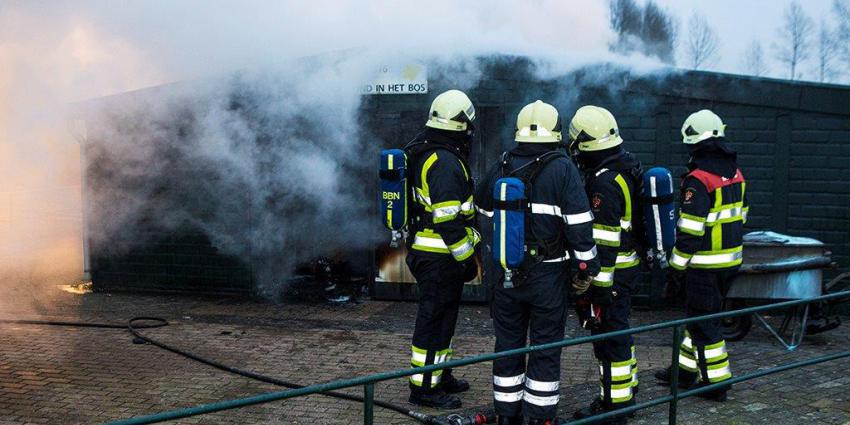 Clubhuis politiehondenvereniging Schijndel afgebrand