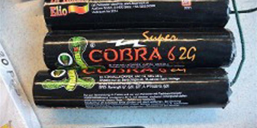 Vlaardinger heeft 800 Cobra's in tussenwoning opgeslagen