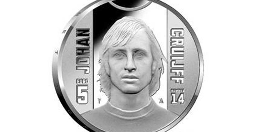 Ontwerp Johan Cruijff Vijfje onthuld door Koninklijke Nederlandse Munt