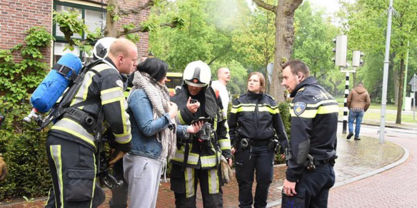 Brandweer rukt massaal uit voor rook uit cv-installatie