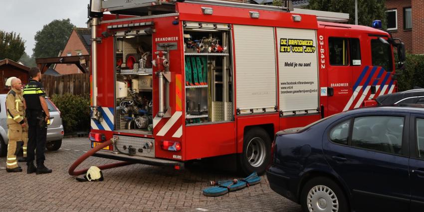 Hulpdiensten ter plaatse