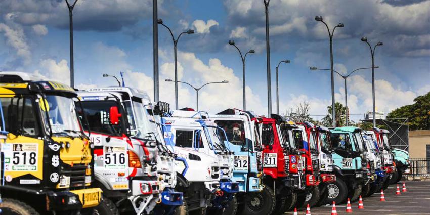 Kamaz torenhoge favoriet in jubileum-Dakar