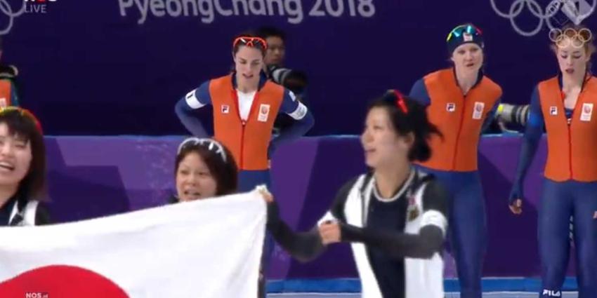 Japanse vrouwen te sterk, Nederland pakt zilver