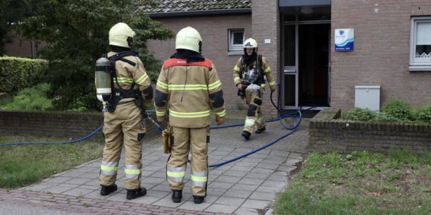 Brandweer blust brand