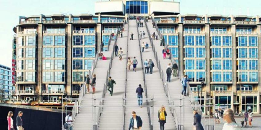 'De Trap' in Rotterdam officieel geopend voor publiek