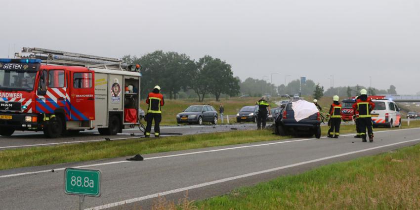 Dode bij ongeluk N34 in Gasselte