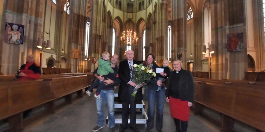 300.000ste bezoeker voor de Domkerk 