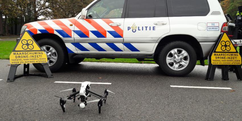 Politie drone van drone team