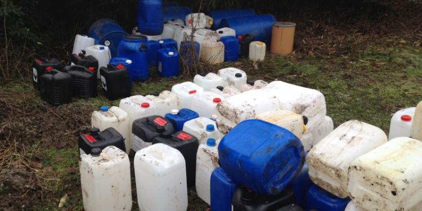 drugs, afval, vaten, chemicaliën