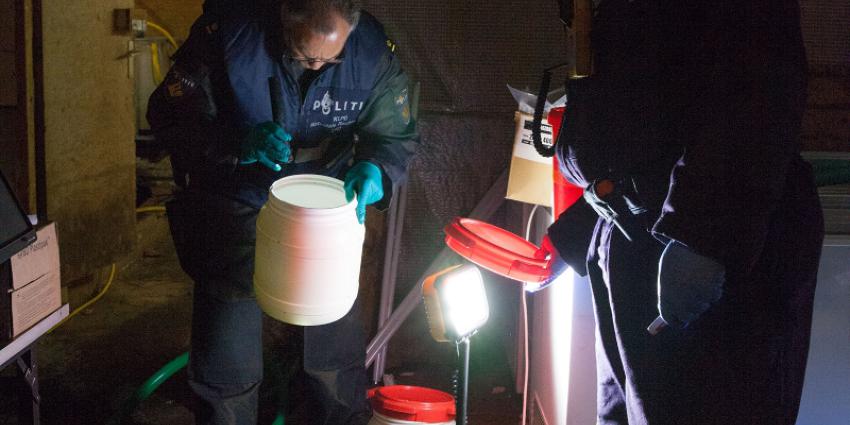 Verborgen crystal meth-lab in Montfoort ontmanteld