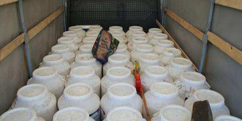 FIOD onderschept vrachtwagen vol grondstof voor XTC-pillen