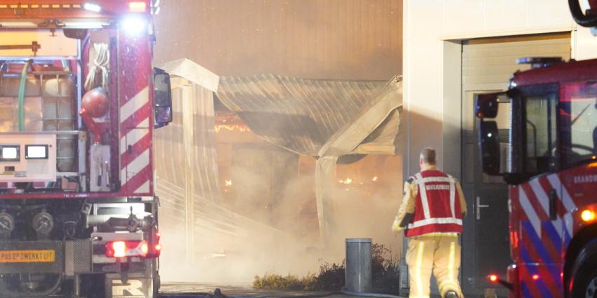 Meerdere brandweerkorpsen ingezet