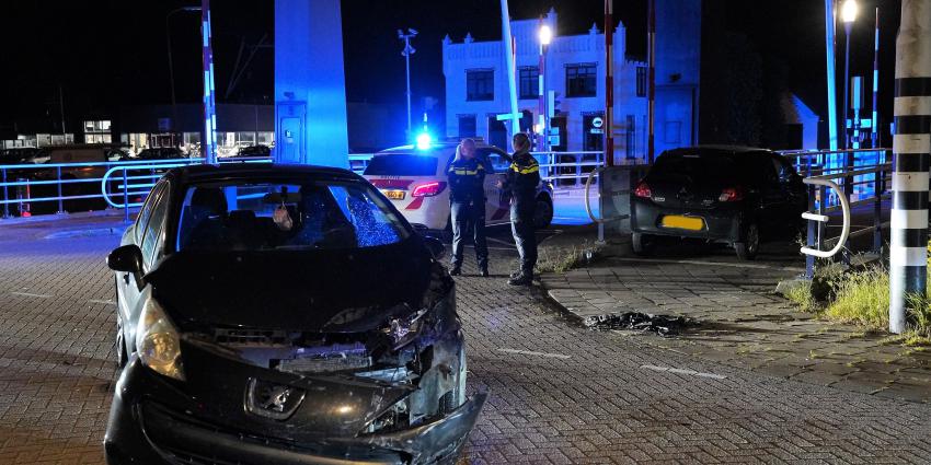 Beide auto's liepen forse schade op