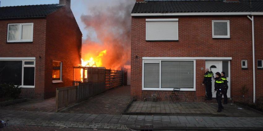 Uitslaande woningbrand aan de Heemskerkstraat in Veendam