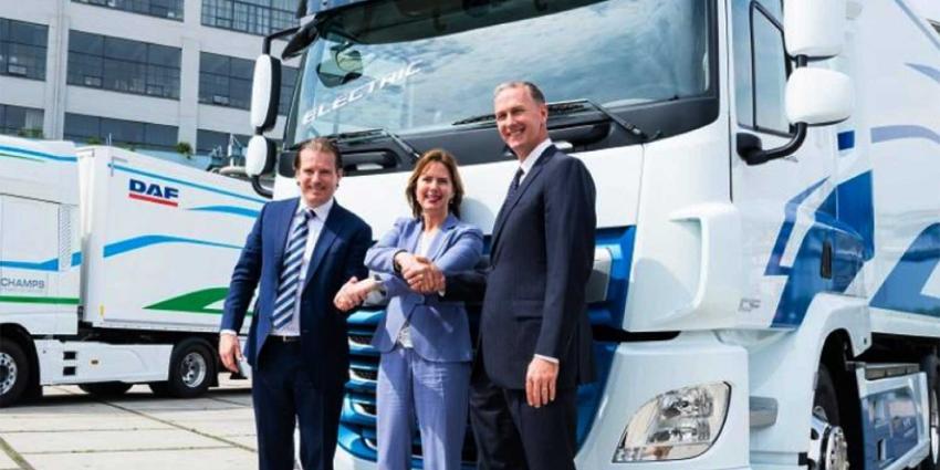 Volledig elektrische truck gepresenteerd door VDL Groep en DAF