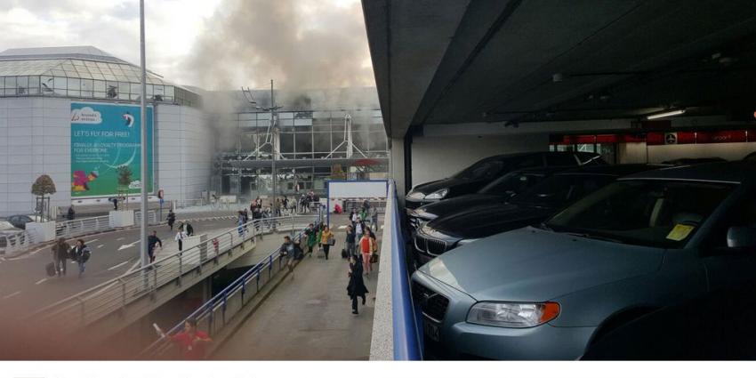 Explosies luchthaven van Zaventem in Brussel
