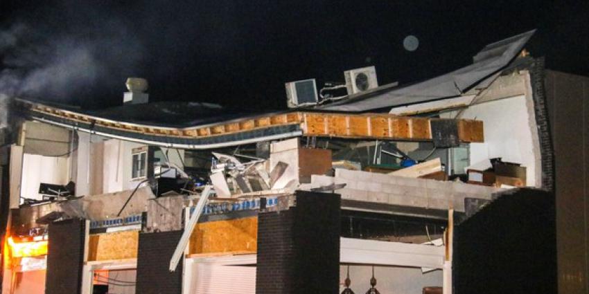 Bedrijfspand ingestort na explosie