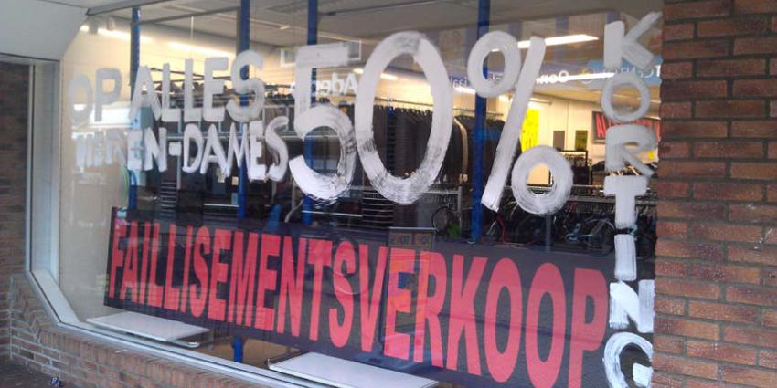 KvK ziet stijging in het aantal faillissementen 