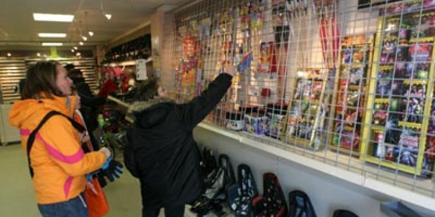 Foto van verkoop vuurwerk in winkel | Archief EHF