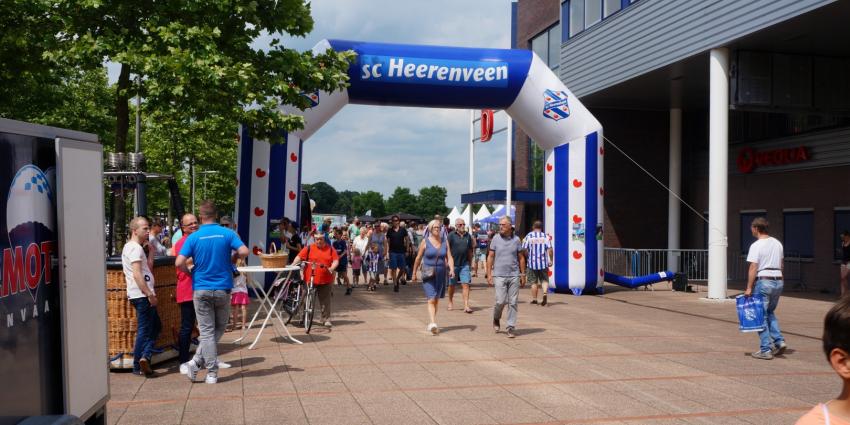 Fean Dei SC Heerenveen druk bezocht