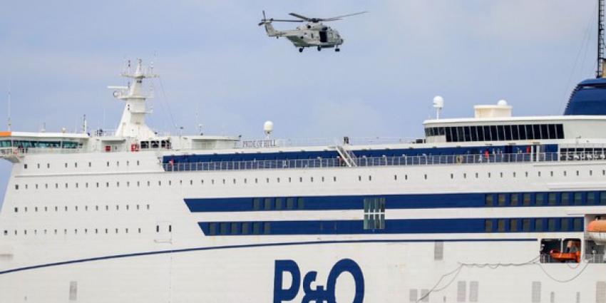 hulpdiensten, oefenen, massa-evacuatie p&o-ferry