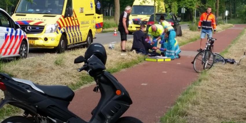 Fietser gewond na eenzijdig ongeval in Gemonde