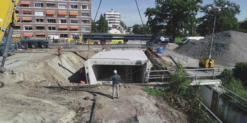 operatie fietstunnel, de bilt 