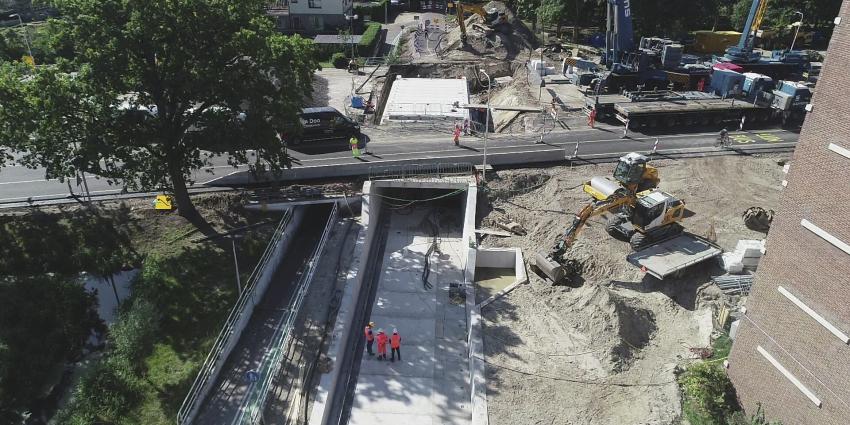 operatie fietstunnel, de bilt 