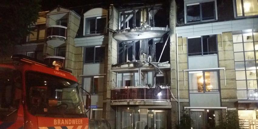 Grote brand in flat Eindhoven
