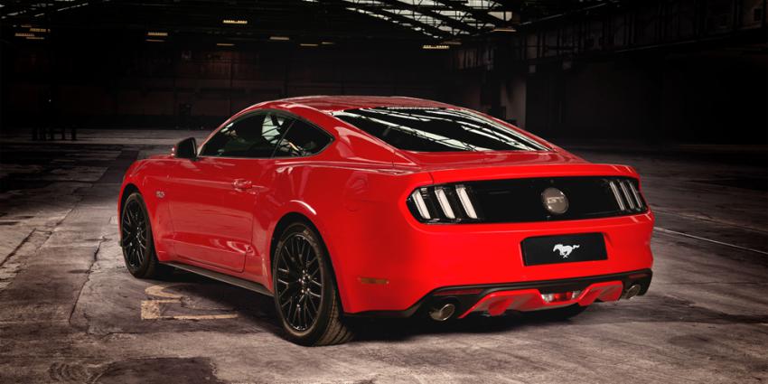 Fonkelnieuwe Mustang in minder dan 5 seconden op de 100 km/u 