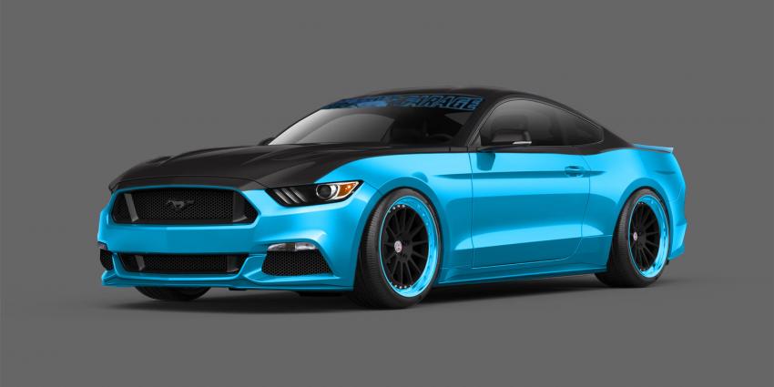 Ford met veel Mustang geweld op SEMA 2014 in Las Vegas