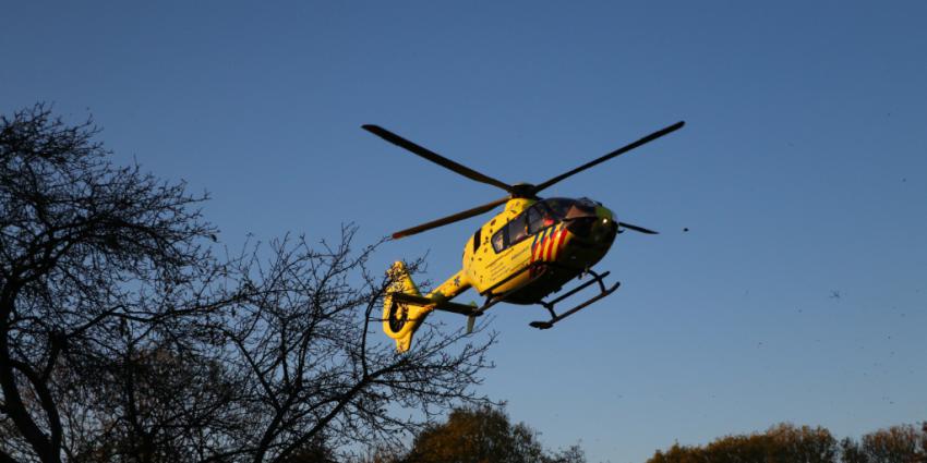 Traumahelikopter ingezet bij incidend