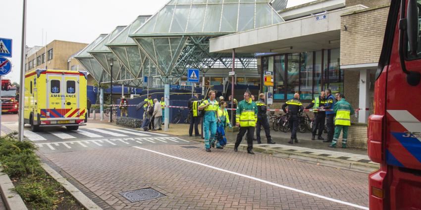 Mensen onwel in winkelcentrum