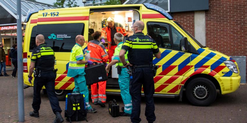 Foto van steekpartij Rotterdam