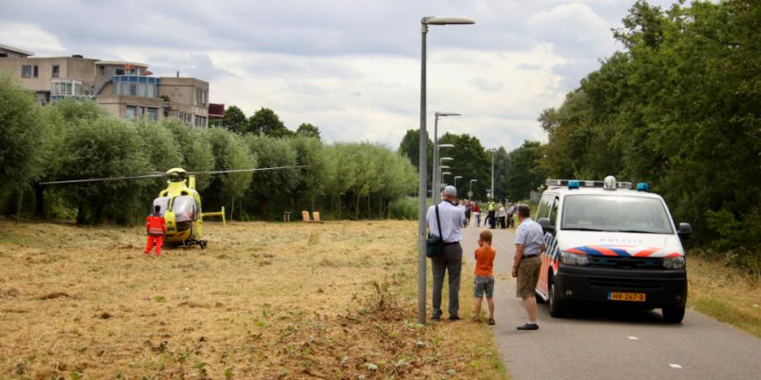Traumahelikopter voor medische noodsituatie