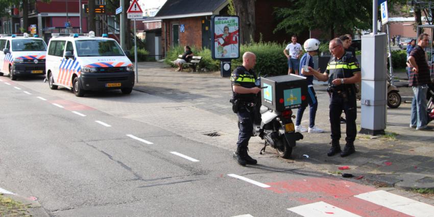 Foto van aanrijding in Schiedam