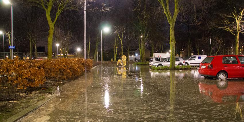 Grote breuk in drinkwaterleiding