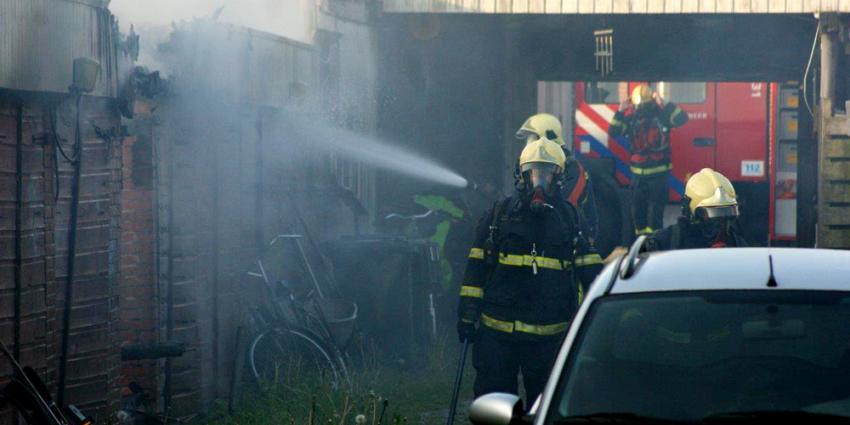 Hennepkwekerij ontdekt na brand in garagebox