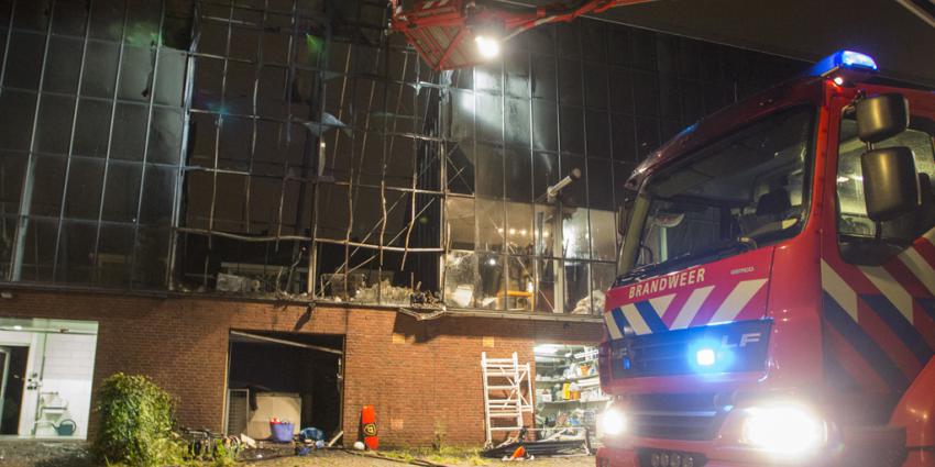 Brand verwoest garagebox Schiedam