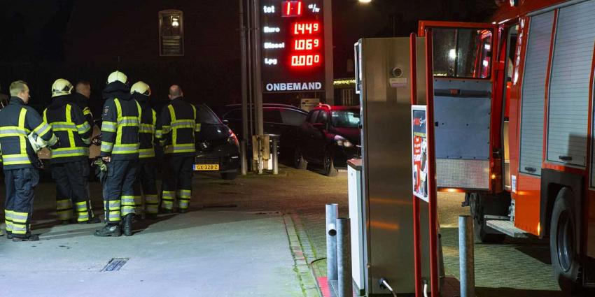 Sissend geluid bij LPG-tank onbemand tankstation in Liempde