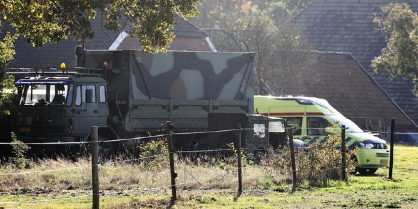 Ongeval achter woning in het Drentse Gasselte 