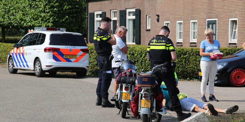 gewond-brommer-agenten