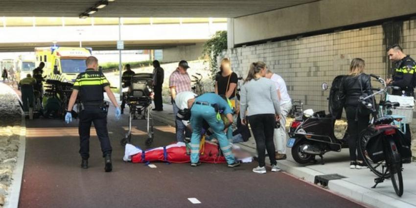 Drie gewonden bij aanrijding op fietspad tussen Vlaardingen en Schiedam