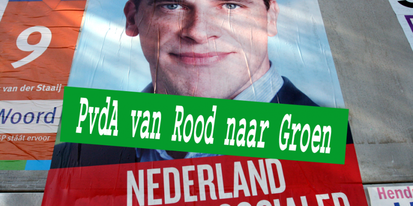 PvdA van Rood naar Groen