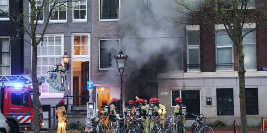 Twee grote branden in Amsterdam