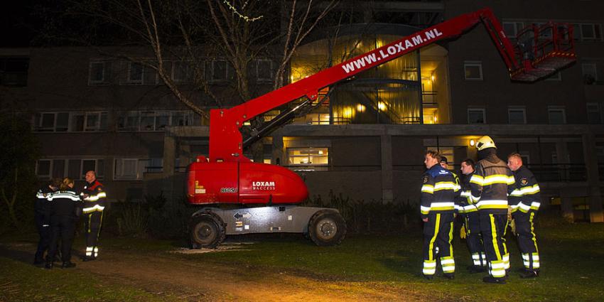 Brand in hoogwerker Vught