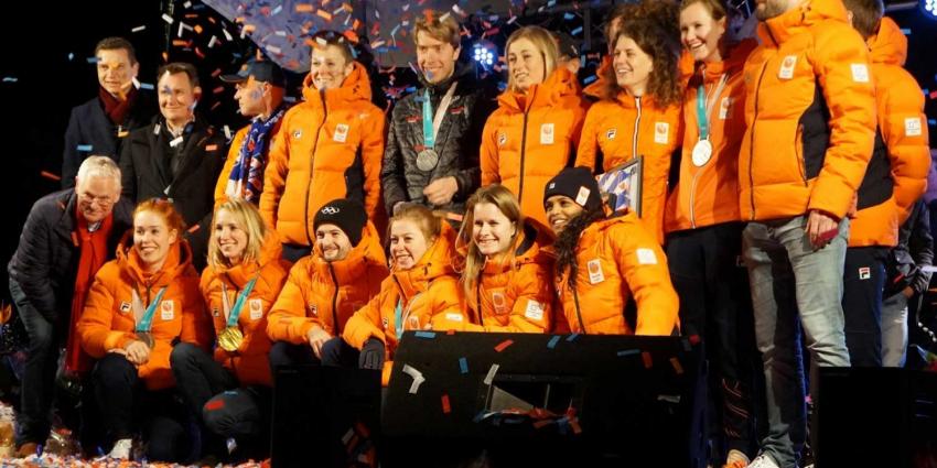 Nederlandse medaillewinnaars gehuldigd