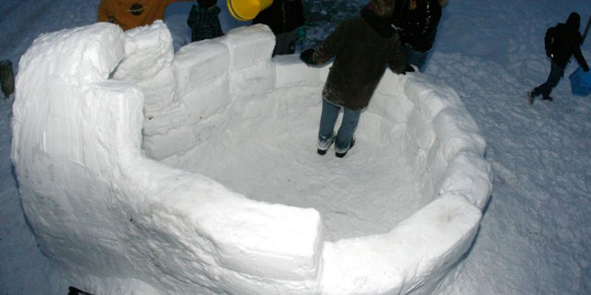 foto van iglo ijskoepel | fbf