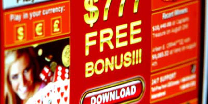 Foto van gokken op internet | Archief EHF