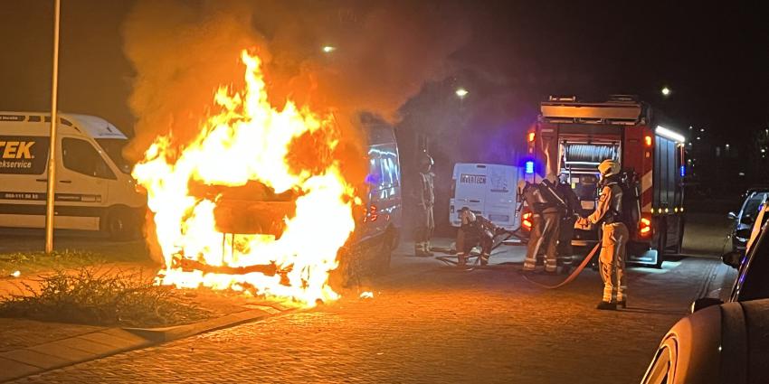 Brandweer blust brand